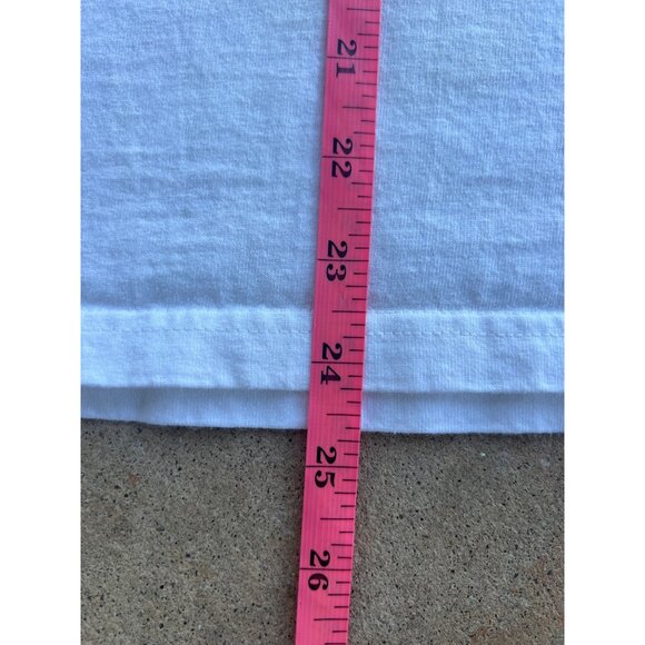 Vintage NASCAR Atlanta Motor Speedway Thunder Ring White T-Shirt L C4 - Picture 5 of 7